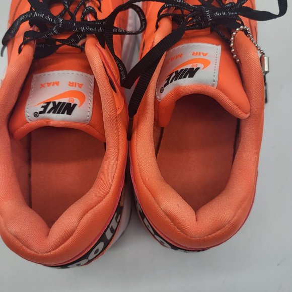 Nike Women's Air Max 1LX Just Do It Orange/White Dunk Force 1 Plus SZ 7 - Picture 4 of 12